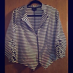 Torrid Striped Blazer